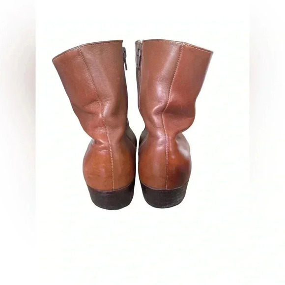 Florsheim Vintage 70s Distressed Browns Men's Chelsea Boots Size 10 1/2 D - Picture 7 of 16